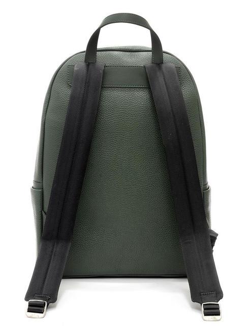 TOURIST Zaino in pelle, porta PC 15" verde bosco - Zaini da lavoro porta PC