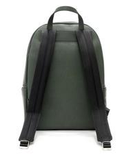 SPALDING TOURIST Zaino in pelle, porta PC 15" verde bosco - Zaini da lavoro porta PC - 3