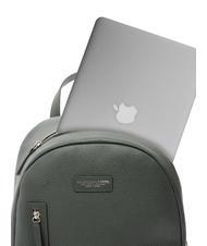 SPALDING TOURIST Zaino in pelle, porta PC 15" verde bosco - Zaini da lavoro porta PC - 4