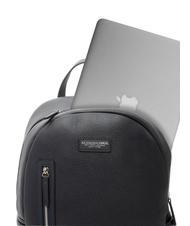 SPALDING TOURIST Zaino in pelle, porta PC 15" nero - Zaini da lavoro porta PC - 4