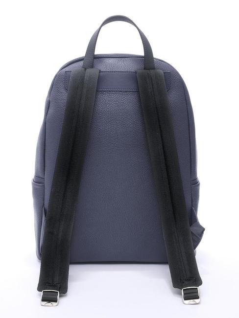 TOURIST Zaino in pelle, porta PC 15" blu - Zaini da lavoro porta PC