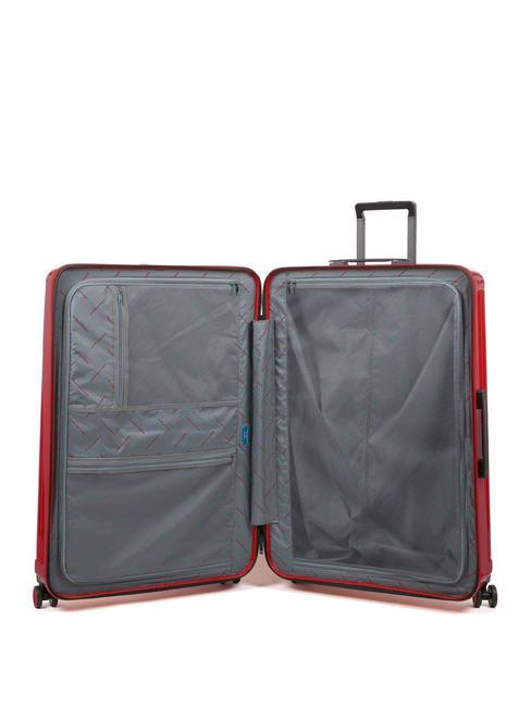 SEEKER Trolley grande 75cm ROSSO - Trolley Rigidi