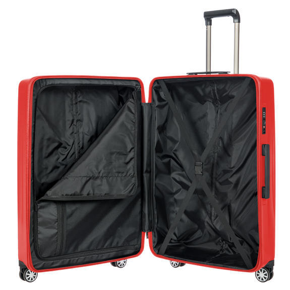 CERVIA Set trolley 3 cabin+medio+grande rosso - Set Trolley