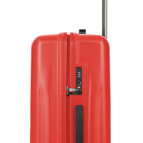CERVIA Set trolley 3 cabin+medio+grande rosso - Set Trolley