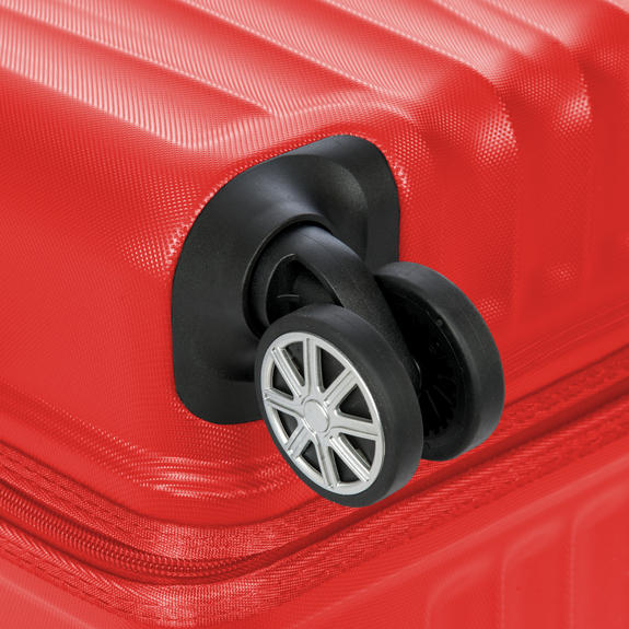 CERVIA Set trolley 3 cabin+medio+grande rosso - Set Trolley