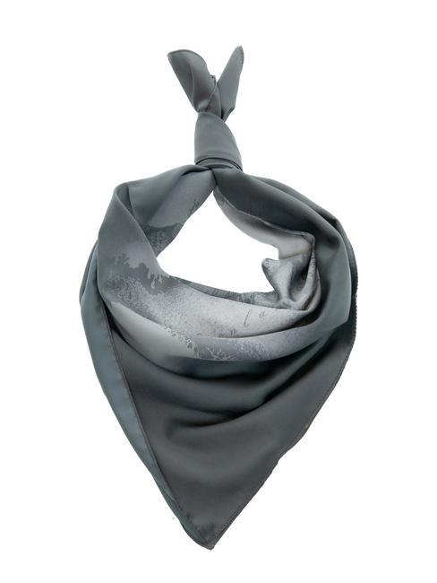 GEO COLOR Foulard con stampa Nero - Sciarpe