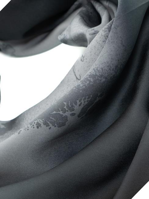 GEO COLOR Foulard con stampa Nero - Sciarpe