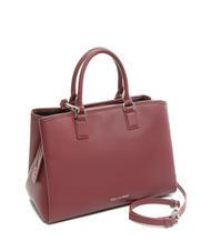 TRUSSARDI NEW IRIS Borsa a mano con tracolla dark ruby - Borse Donna - 2