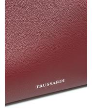 TRUSSARDI NEW IRIS Borsa a mano con tracolla dark ruby - Borse Donna - 3