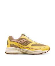 SAUCONY 3D GRID HURRICANE Sneakers tan/yellow - Scarpe Unisex - 2