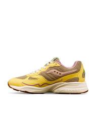 SAUCONY 3D GRID HURRICANE Sneakers tan/yellow - Scarpe Unisex - 3