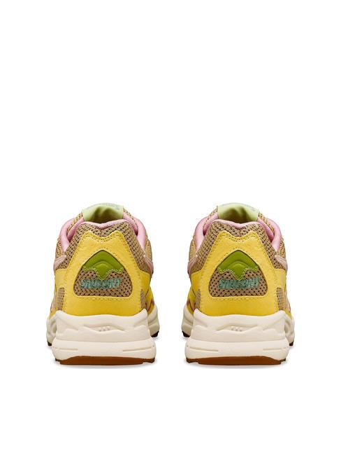 3D GRID HURRICANE Sneakers tan/yellow - Scarpe Unisex
