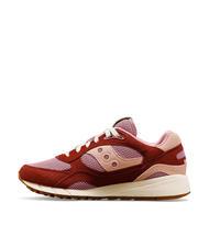 SAUCONY SHADOW 6000 Sneakers burgundy - Scarpe Unisex - 3