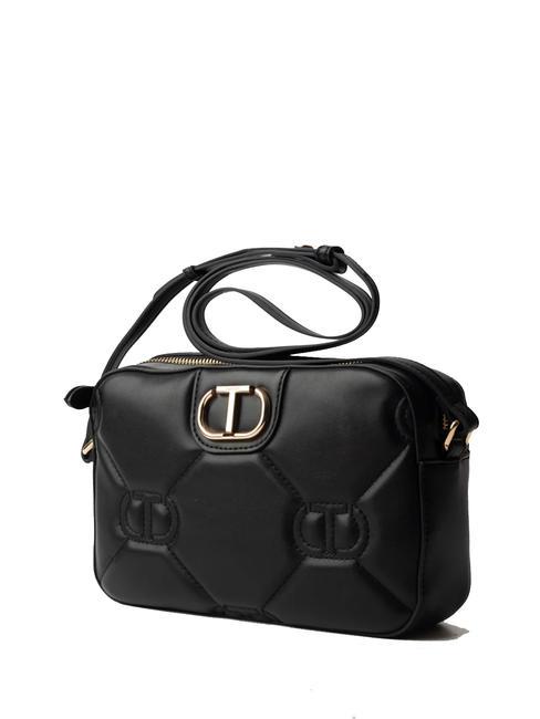 LOGO MATELASSE Borsa piccola a tracolla nero - Borse Donna