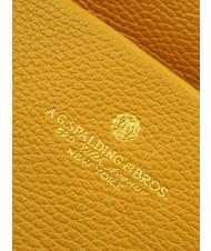 SPALDING TIFFANY Zaino piccolo in pelle senape - Borse Donna - 5