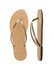 HAVAIANAS YOU GLITTER Infradito golden - Scarpe Donna - 4