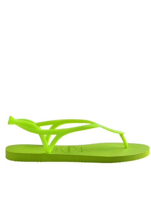LUNA infradito classiche lemon green - Scarpe Donna