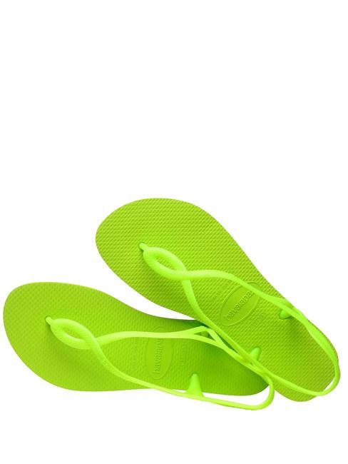 LUNA infradito classiche lemon green - Scarpe Donna