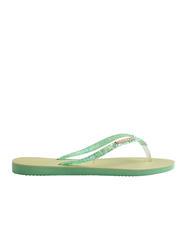 HAVAIANAS SLIM GLITTER FLOURISH Infradito in gomma - Scarpe Donna
