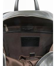 SPALDING ICONIC NEW YORK Zaino porta PC 15" in pelle nero - Zaini da lavoro porta PC - 4