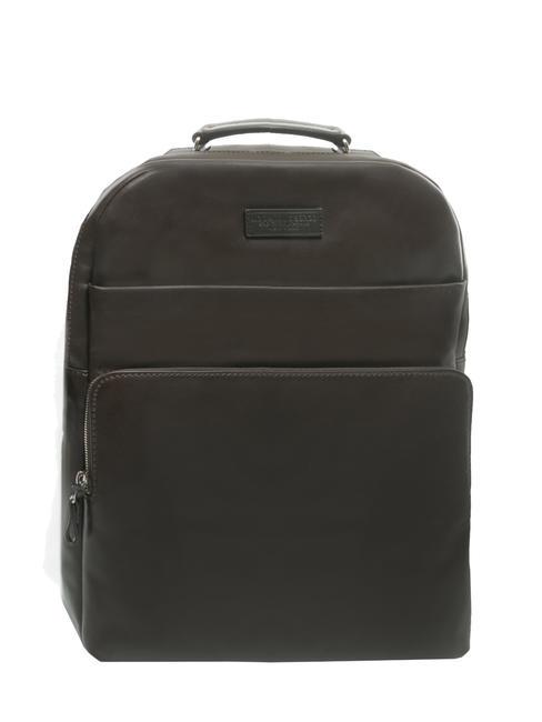 ICONIC NEW YORK Zaino porta PC 15'' in pelle testamoro - Zaini da lavoro porta PC