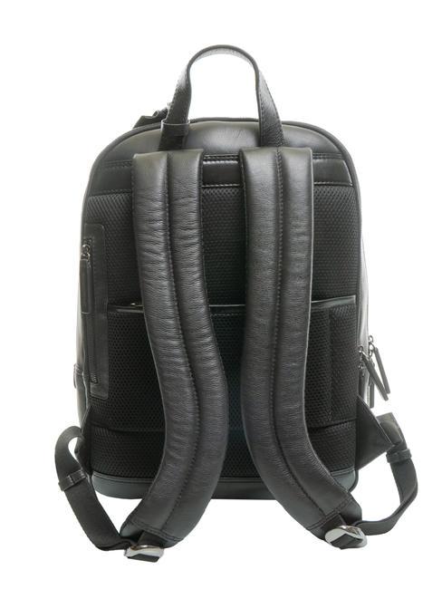 TECH Zaino grande in pelle nero - Zaini da lavoro porta PC