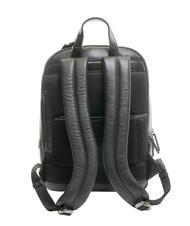 SPALDING TECH Zaino grande in pelle nero - Zaini da lavoro porta PC - 2