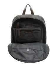 SPALDING TECH Zaino grande in pelle testamoro - Zaini da lavoro porta PC - 3
