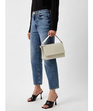 TRUSSARDI OBELIA Borsa a mano, con tracolla off-white - Borse Donna - 5