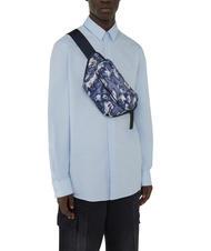 TRUSSARDI EVIN Marsupio in nylon fant.heatmap blue - Marsupi - 5