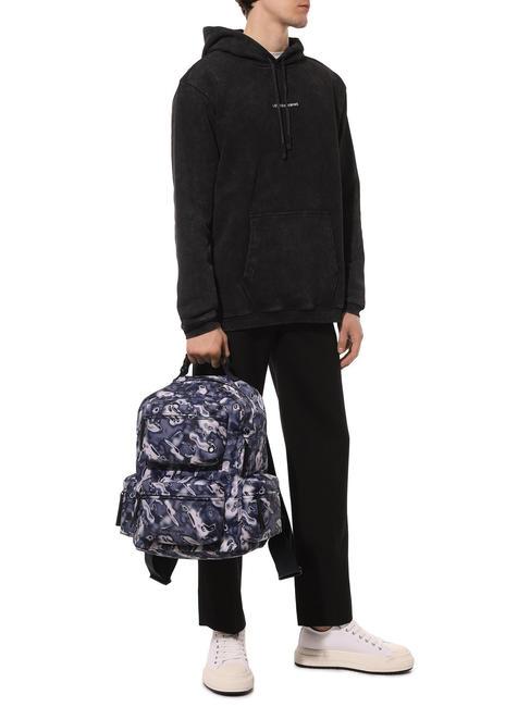 EVIN Zaino in nylon fant.heatmap blue - Zaini Scuola & Tempo Libero