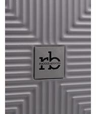 ROCCOBAROCCO ADVENTURE Trolley misura media silver - Trolley Rigidi - 7