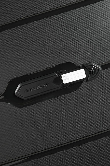 FLUX Trolley grande espandibile NERO - Trolley Rigidi