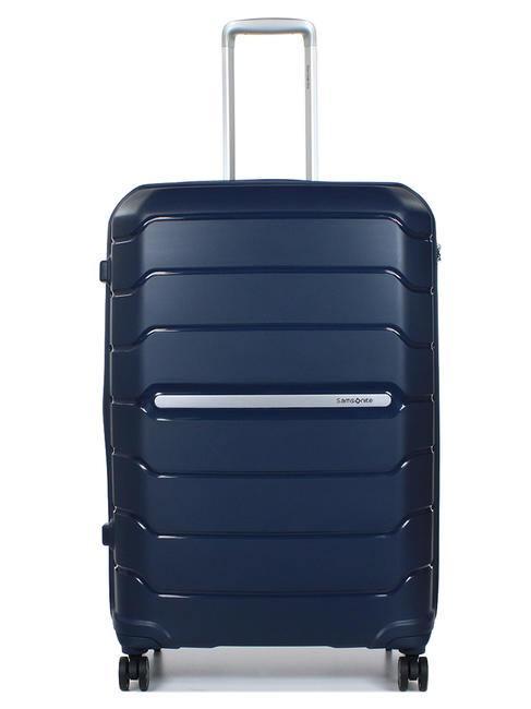 FLUX Trolley grande espandibile BLU NAVY - Trolley Rigidi