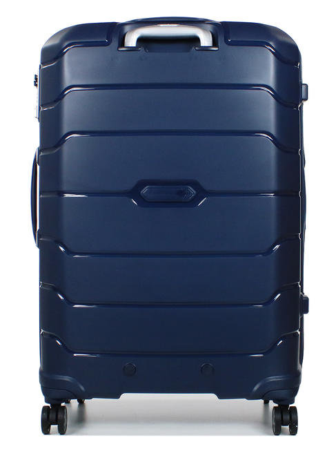 FLUX Trolley grande espandibile BLU NAVY - Trolley Rigidi