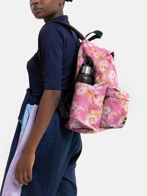 PADDED DAY PAK'R Zaino porta PC 14" con tasca porta borraccia soft pink - Zaini Scuola & Tempo Libero