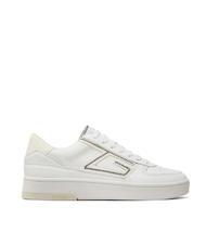 GUESS SILEA Sneakers in pelle White/White - Scarpe Uomo - 3