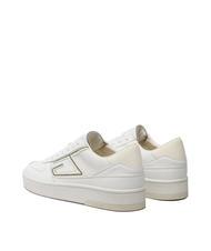 GUESS SILEA Sneakers in pelle White/White - Scarpe Uomo - 4
