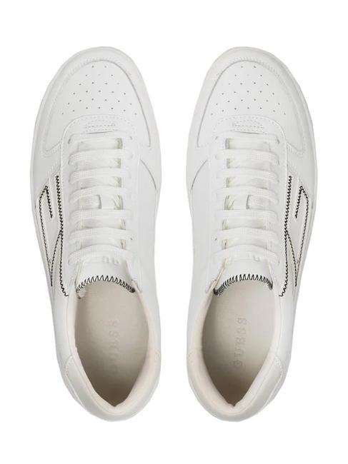 SILEA Sneakers in pelle White/White - Scarpe Uomo