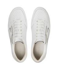 GUESS SILEA Sneakers in pelle White/White - Scarpe Uomo - 5