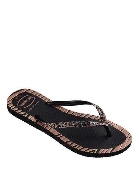 SLIM ANIMALS Infradito NERO - Scarpe Donna