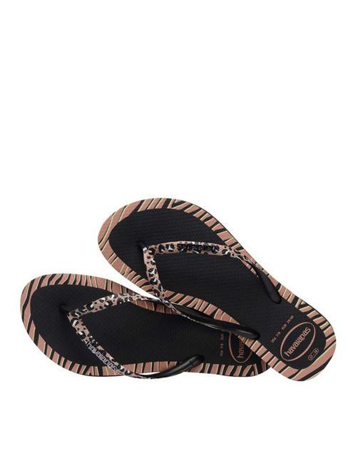 SLIM ANIMALS Infradito NERO - Scarpe Donna