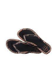 HAVAIANAS SLIM ANIMALS Infradito NERO - Scarpe Donna - 4