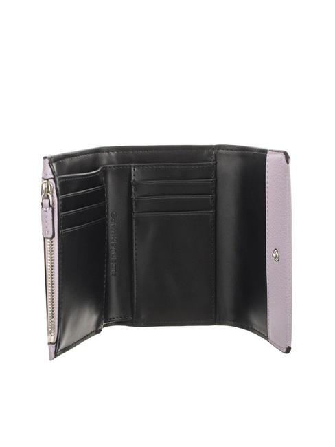 MINIMAL MONOGRAM Portafoglio trifold piccolo lavender aura - Portafogli Donna