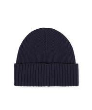 TOMMY HILFIGER MONOTYPE BEANIE Cappello in cotone e lana space blue - Cappelli - 2