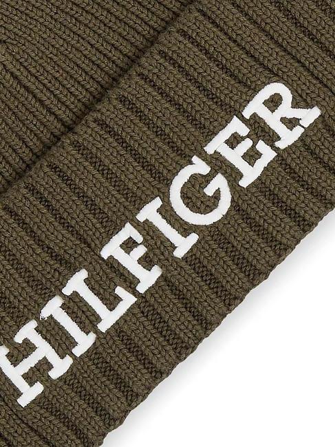 MONOTYPE BEANIE Cappello in cotone e lana army green - Cappelli