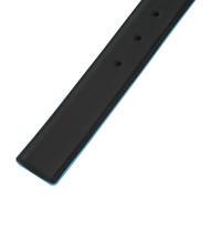 PIQUADRO BLUE SQUARE Cintura reversibile nero-blu - Cinture - 5