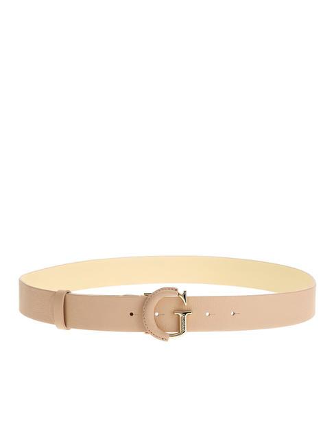 G BUCKLE Cintura accorciabile avorio - Cinture