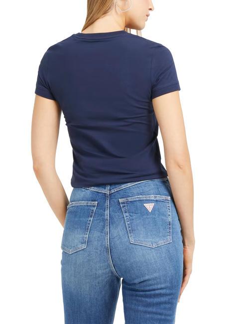 MINI TRIANGLE T-shirt slim fit blackened blue - T-shirt e Top Donna