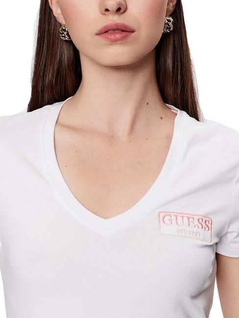MINI LOGO T-shirt logo 1984 purwhite - T-shirt e Top Donna